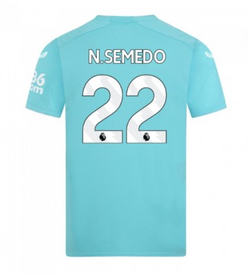 Wolves Nelson Semedo #22 Tredje trøje 2023-24 Kort ærmer